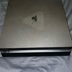 Sony Console - Sleek Black and Gray Design